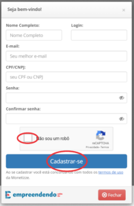 cadastro2 196x300 - Como se cadastrar na Monetizze: Guia Completo para vender hoje mesmo!