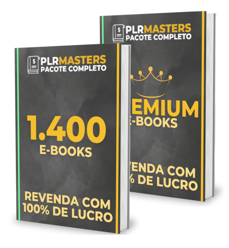 Livros 768x834 - PLR Masters