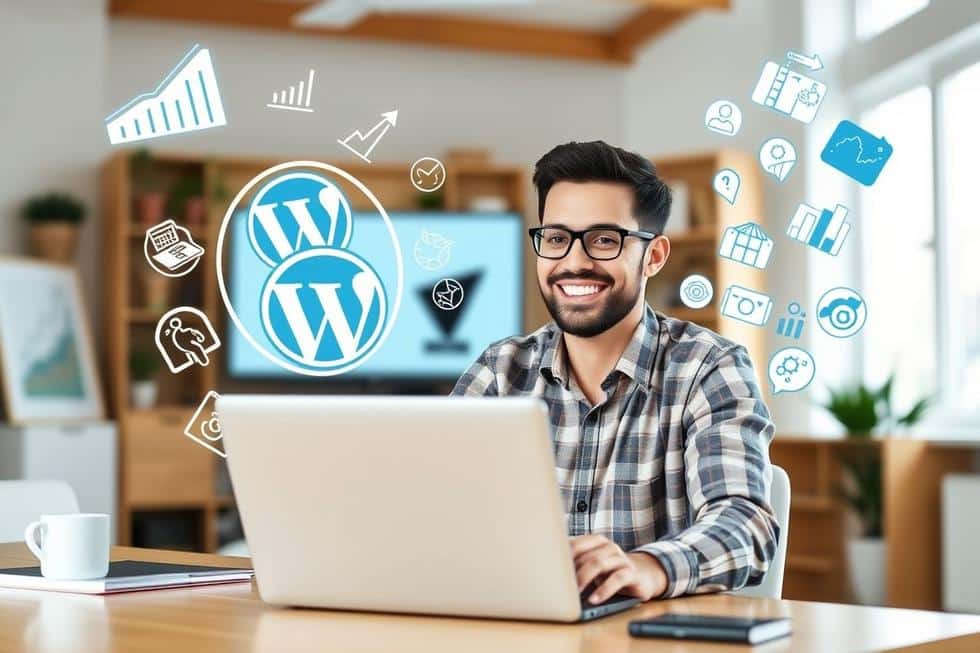 7 Passos para Criar um Site Profissional no WordPress Sem Saber Programar em 2025