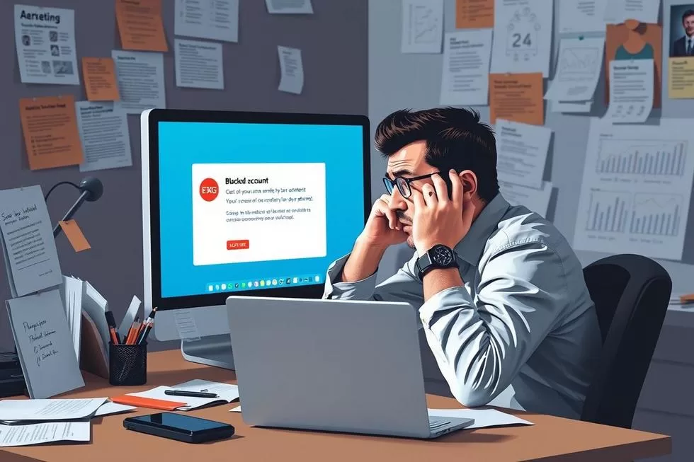 Entendendo os Bloqueios em Contas de Anúncios