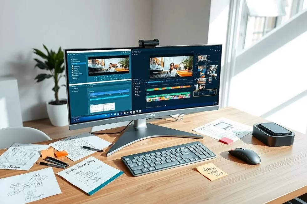 Os 7 Melhores Editores de Vídeo para Criadores e Empreendedores 1 Comparativo de Editores de Vídeo para Desktop