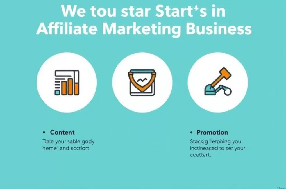 Passos Práticos para Iniciar seu Negócio de Marketing de Afiliados